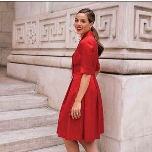 Elegant Red Women's Dress